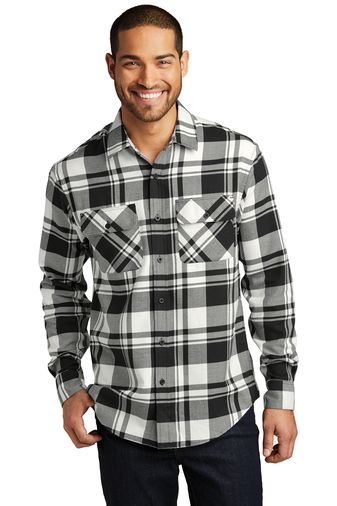 Port Authority ® Plaid Flannel Shirt. W668